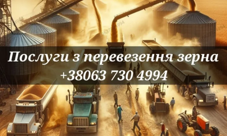 Перевезення зерна - фото № 1