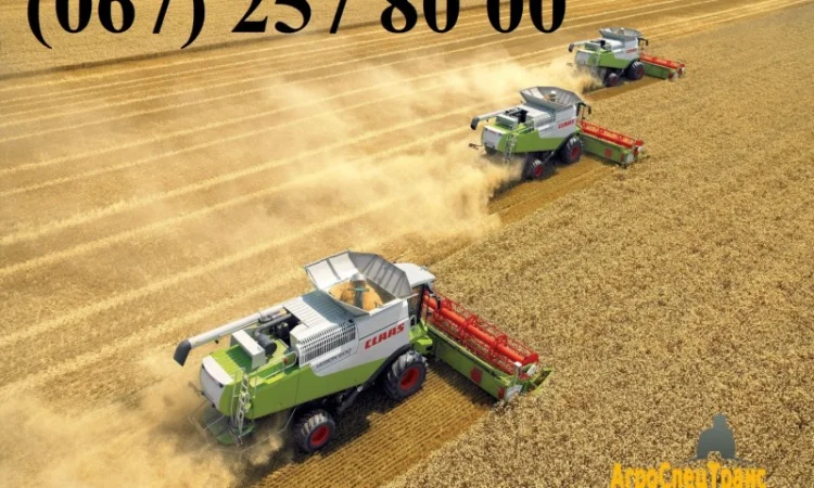 Claas, John-Deere, New Holland, Case на уборку с.х. культур - фото № 1