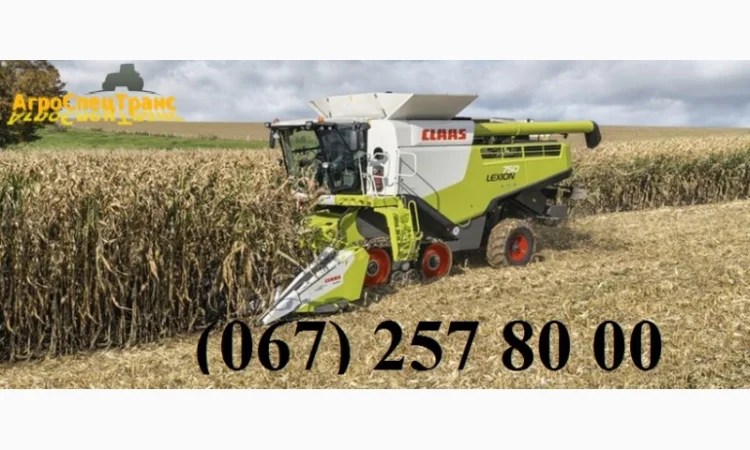 АРЕНДА Claas Lexion, John-Deere, New Holland, Case на уборку зерновых и масличных культур - фото № 1