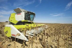 Уборка льна сои подсолнечника соняшника кукурузы Запорожье Акимовка Бердянск Бильмак - фото № 1