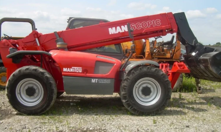 Аренда погрузчика Manitou для зернопогрузки - фото № 2