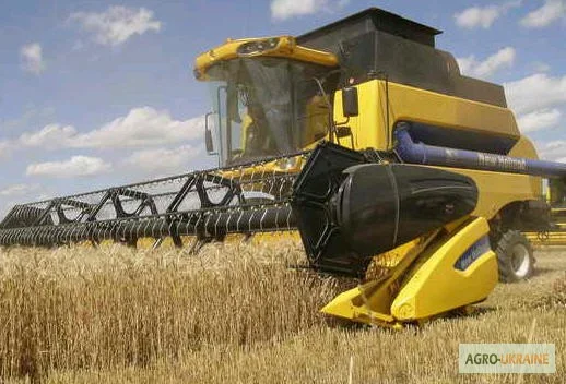 Услуги по уборке урожая с использованием импортной техники - фото № 1
