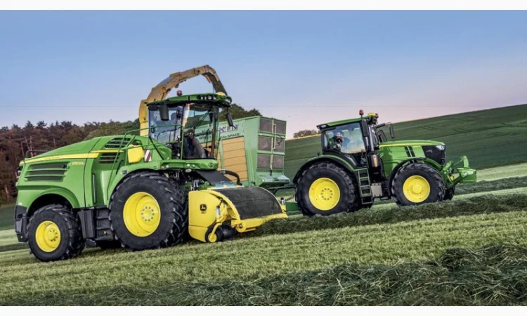 Сенаж Кропивницкий покос травы аренда силосного комбайна услуги пресс-подборщика косилка - фото № 1