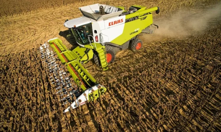 Уборка льна сои подсолнечника соняшника кукурузы Кропивницкий Александрия Александровка - фото № 1