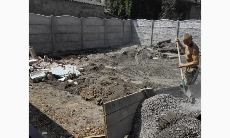 Уборка территории под стройку и после ее завершения - фото № 1