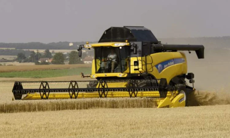 Уборка зерновых масленичных бобовых культур - фото № 1