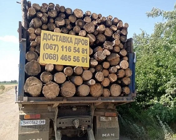 Колотые дрова с доставкой по Одессе и области - фото № 2