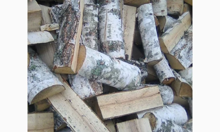 Рубаные, березовые дрова - фото № 1