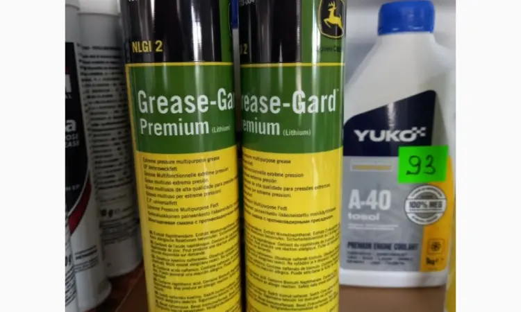 Смазка Grease Gard EP2 (PREMIUM)-0.4L (ShellJohn Deere) - фото № 1