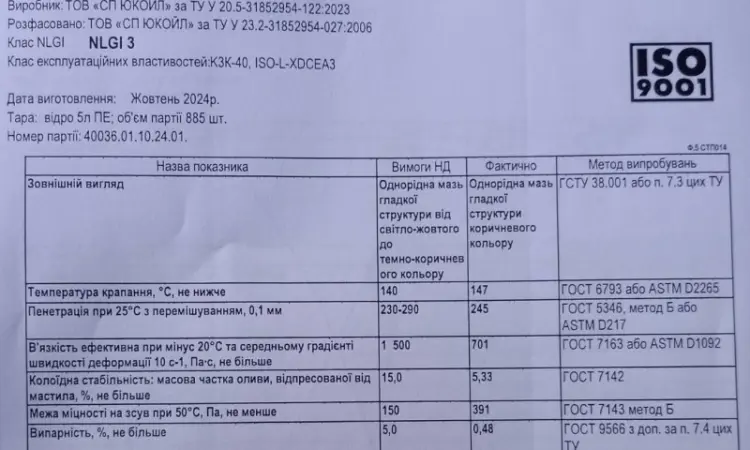 Смазка YUKO Литол-24 (ведро 5 л.) - фото № 2