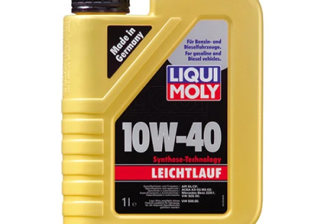 9500 Напівсинтетична моторна олива - Leichtlauf SAE 10W-40 1л - фото № 1