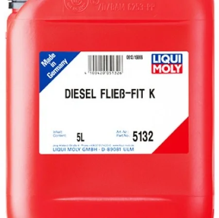 5132 Антигель - Diesel fliess-fit 5л - фото № 1