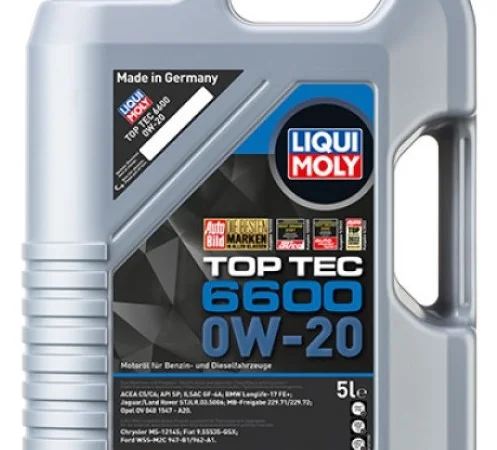 21411 НС-синтетична моторна олива - Top Tec 6600 0W-20 5л - фото № 1