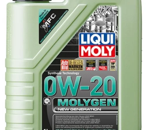 21356 Синтетична моторна олива - Molygen New Generation 0W-20 1л - фото № 1