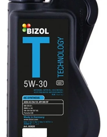 B85820 Синтетична моторна олива - BIZOL Technology 5W-30 507 1л - фото № 1