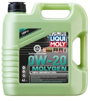 Акція на оливи Molygen New Generation OW-20; 5W-20; 5W-30; 5W-40; 5W-30 DPF: 4л знижка 15% - фото № 2