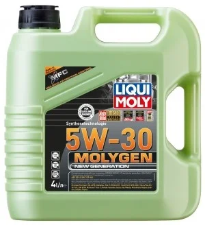 Акція на оливи Molygen New Generation OW-20; 5W-20; 5W-30; 5W-40; 5W-30 DPF: 4л знижка 15% - фото № 6
