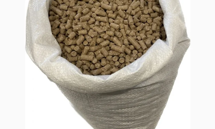 Пеллеты топливные Ø 6, 0 и Ø 8, 0 мм (пшеничные отруби) - фото № 2