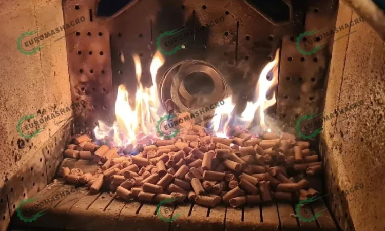 Пелети паливні Ø 8, 0; Ø 10, 0 мм (висівки пшениці "+") - фото № 1