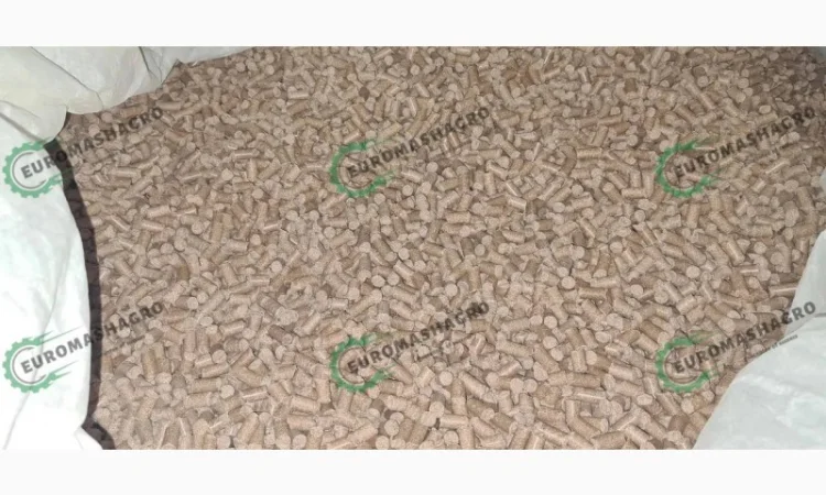 Пелети паливні Ø 8, 0; Ø 10, 0 мм (висівки пшениці "+") - фото № 2