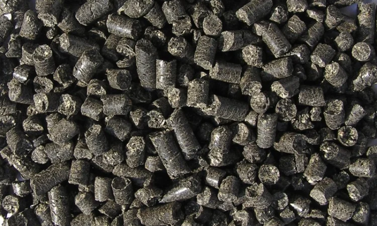 Пеллет из лузги. Брикет из шелухи подсолнечника - фото № 1