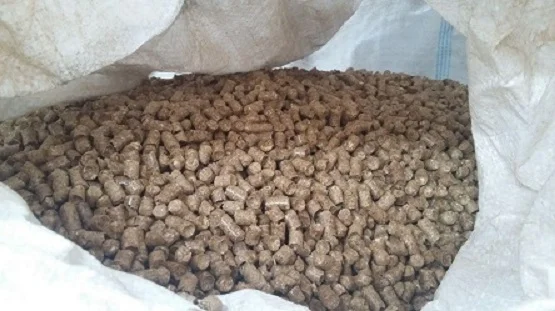 Пелети з лушпиння соняшника, гранули з соломи - фото № 1