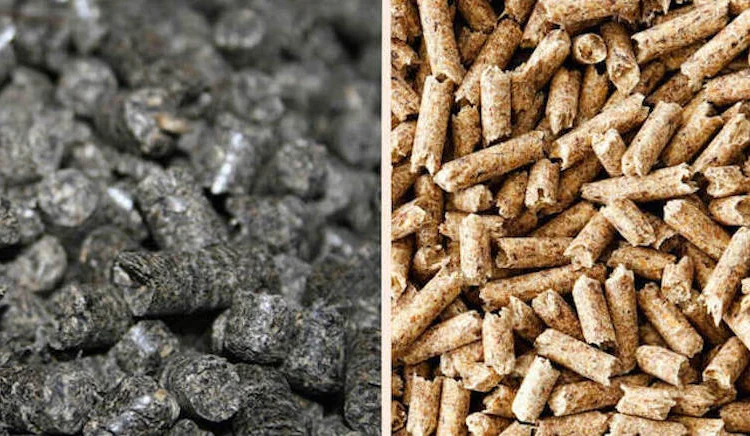 Пеллети з лушпиння та з дерева - фото № 1