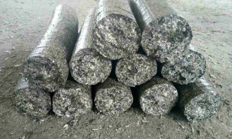 Брикети /пелети з лушпиння соняшника та дерева - фото № 1