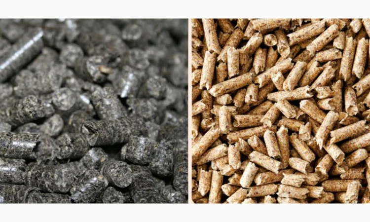 Пелети з лушпиння та пеллети з дерева - фото № 1
