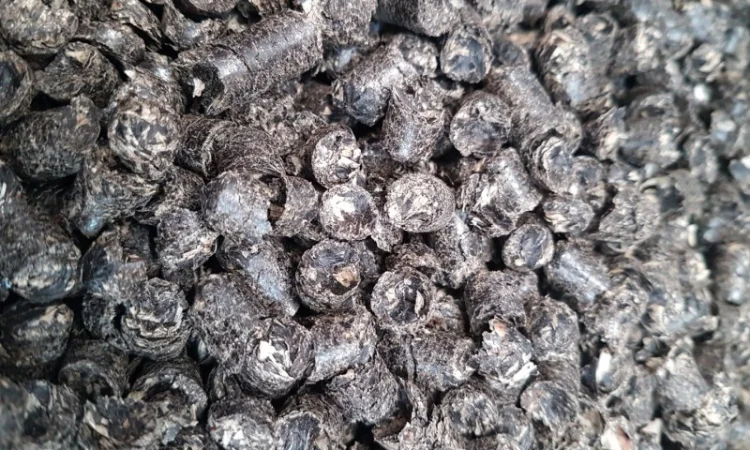 Пеллеты из чистой лузги подсолнечника - фото № 1