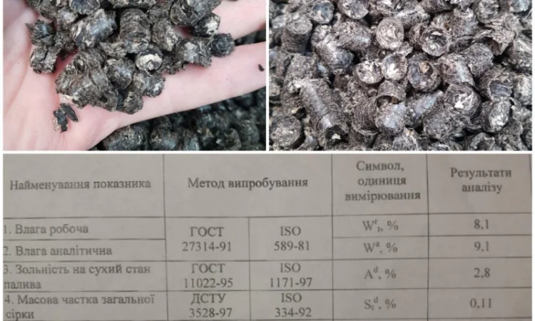 Топливные пеллеты (гранулы) из лузги подсолнечника - фото № 7