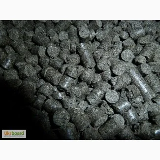 Пелети з лузги соняшнику (подсолнечника) - фото № 1