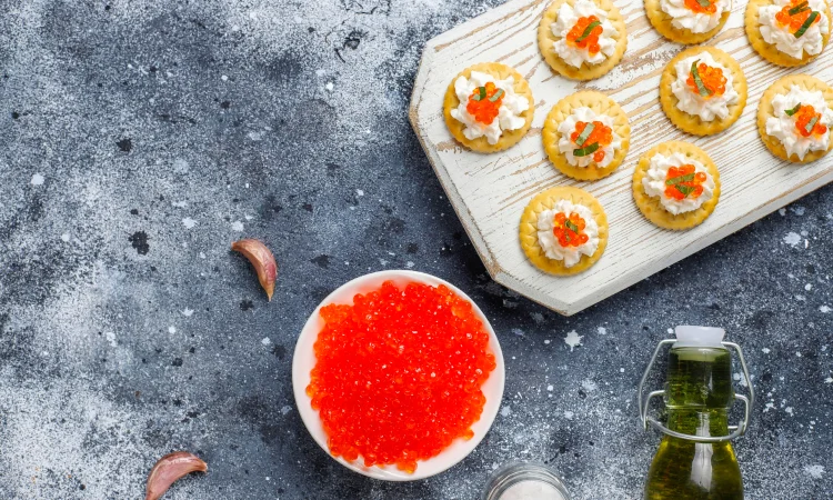 ІКРА ЛОСОСЕВА ЗЕРНИСТА 130 Г ТМ "ISG" - фото № 1