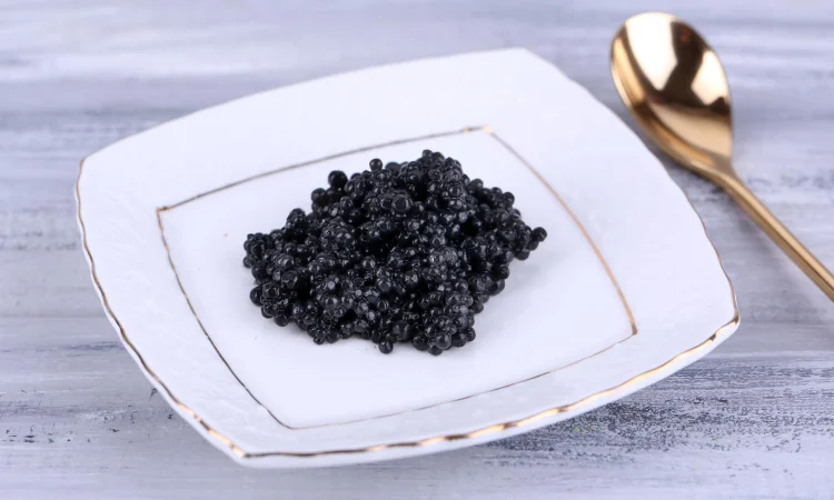 ЧОРНА ІКРА ОСЕТРОВА (АМУРСЬКИЙ ОСЕТР), 100 Г - фото № 1