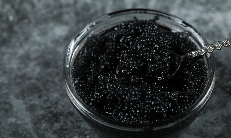 ЧОРНА ІКРА ОСЕТРОВА (АМУРСЬКИЙ ОСЕТР), 100 Г - фото № 1