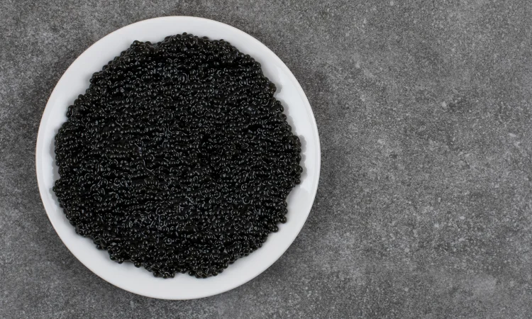 ЧОРНА ІКРА ОСЕТРОВА (АМУРСЬКИЙ ОСЕТР), 250 Г - фото № 1