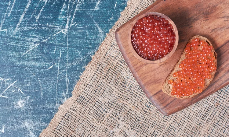 Ікра форелі сол.мор. 1 сорт 1 кг Disas ( FIN ) - фото № 1