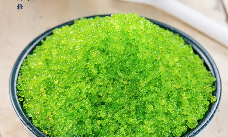 Ікра летючої риби Тобіко Зелена 50г - фото № 1