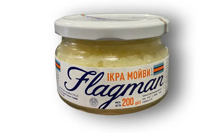 Икра мойвы Flagman Классическая в соусе 200г - фото № 1