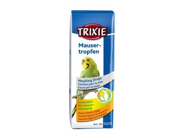 Вітаміни Краплі TRIXIE від випадіння пір'я 15 мл - фото № 1
