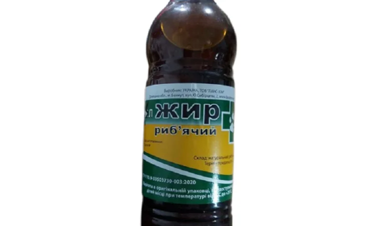 Риб'ячий жир 500 мл для тварин Ланс-Хім - фото № 1