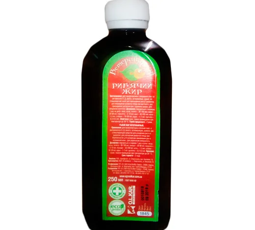 Риб'ячий жир 250 мл OLKAR - фото № 1