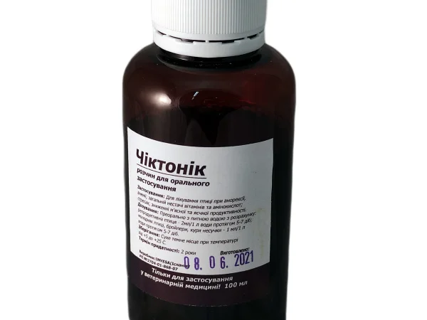 ЧІК ТОНІК 100 мл INVESA УКРВЕТБІОФАРМ - фото № 1