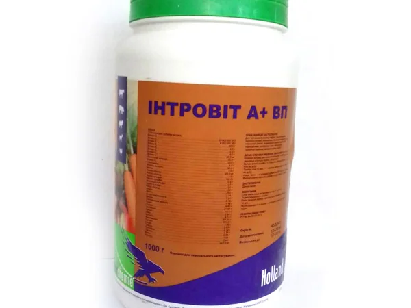 Інтровіт вітаміни А+ВП 1 кг Interchemie - фото № 1