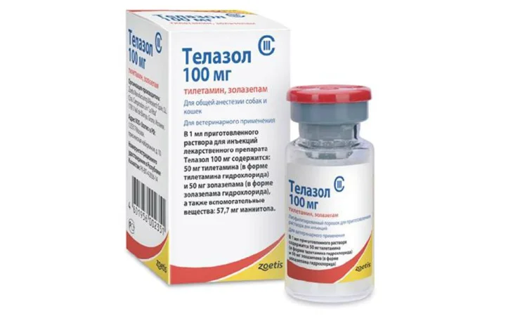 Телазол 5 мл (100 мг) - фото № 1