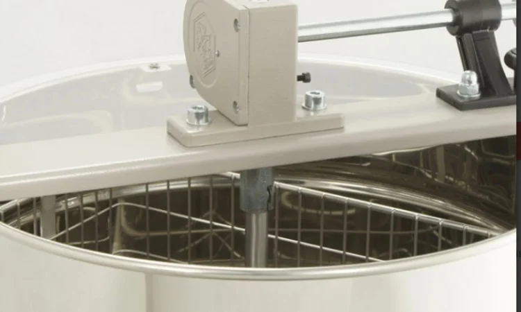 Медогонка діагональна 2-рамкова ручна Ø400ммLyson - фото № 1