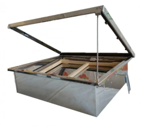 Воскотопка сонячна на 2 рамки з нержавійки - фото № 1