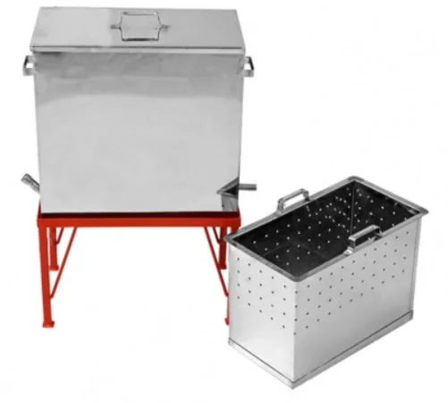 Воскотопка парова під 6 рамок (нержавіюча) - фото № 1