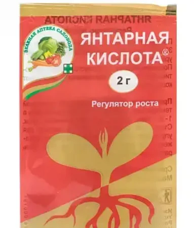 Біологічний стимулятор росту рос. Бурштинова кисл - фото № 1