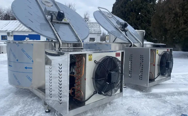 Охолоджувач молока 2000 літрів Setuay новий - фото № 1